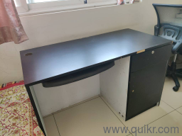 The office table is in good condition 