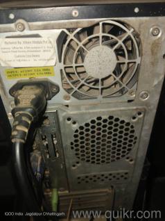 computer with accessories 