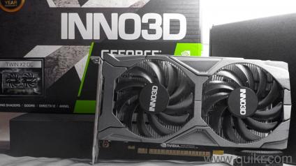 INNO3D GTX 1650 4GB GDDR6 GRAPHICS CARD Warranty Left Box + Setup