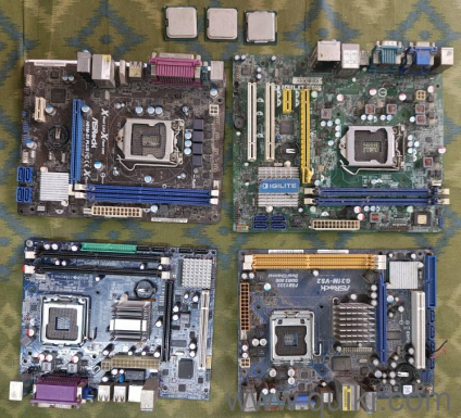 motherboard with processors