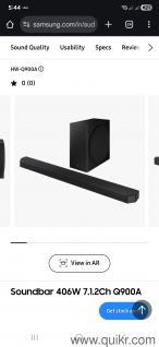 Samsung Q900A/XL purchased this year around black friday period. Extended warranty also purchased.