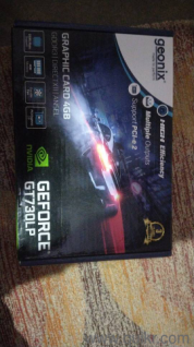 Geonix gt730 lp 4GB graphics card 