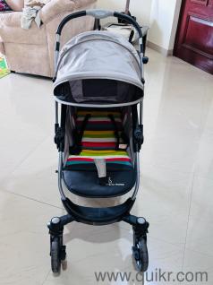 Reversible Handle, Multiple Recline Positions, 5 Point Safety Harness, Stroller