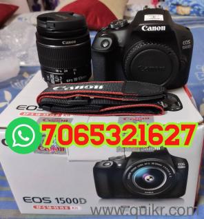 Call & WhatsApp 7O65321627 Canon EOS 1500D DSLR Camera 1 Year Brand Warranty 100% Original All India Home Delivery Available