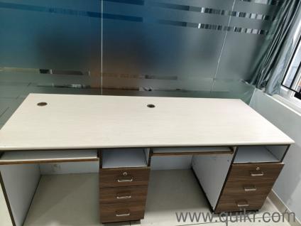 THE WOODEN OFFICE TABLE 