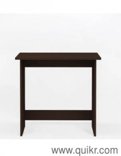 Wooden Computer Table / Study Office Laptop Desk - Wenge Brown