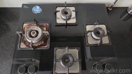  4-Burner Gas Hob  Less than 3 Years Old!