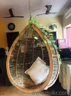 Jhula/ Swing along with chain, decoration and pillow in excellent condition
