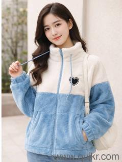 Women zipper sweatshirt regular fit