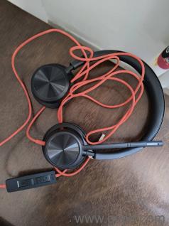 Poly blackwire 8225 Active noise cancelling headphones