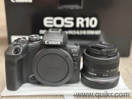 Canon EOS R10 Mirrorless Camera RF-S18-45mm f/4.5-6.3 is STM Lens WhatsApp 8377 934 607