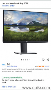Dell P2419H with inbuilt USB hub
