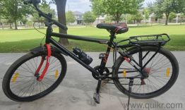 Gang stricker cycle matt black colour. 