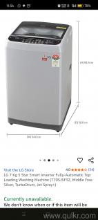 Used LG 7kg washing machine