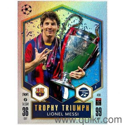 Messi Topps card