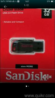 SanDisk Cruzer Blade 32GB USB 2.0 Flash Drive