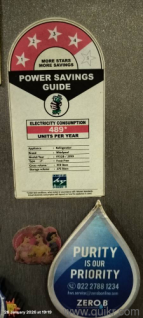 Reliable 310L Whirlpool Double Door Fridge + Inverter Combo! 