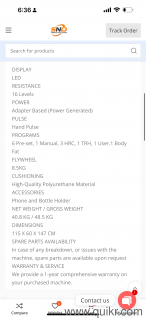 LifePro Upright Bike LHUB95 (Club Level)Never used mrp- 87500/-