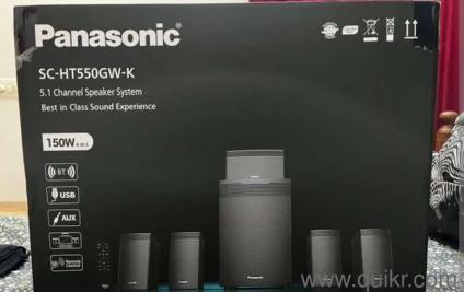 Less used home theatre like new condition box bill all accessories