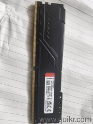 Kingston Fury Beast 16GB 3200MHz DDR4 CL16 Desktop Memory Single Stick KF432C16BB/16, Black