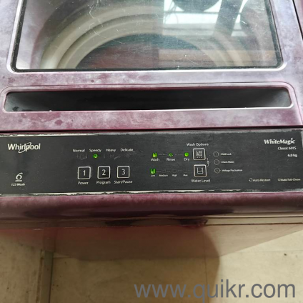Whirlpool WhiteMagic Classic 601S 6.0 kg fully automatic top-load washing machine.Used for 5 years, selling because of relocating.