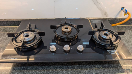 Prestige Svachh Hob 3 Burner Electric Gas stove with warranty 