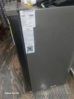 Refrigerator,  Croma Make , single door, 165 litres, metallic grey, direct cool, Good working condition, with v guard stabilizer