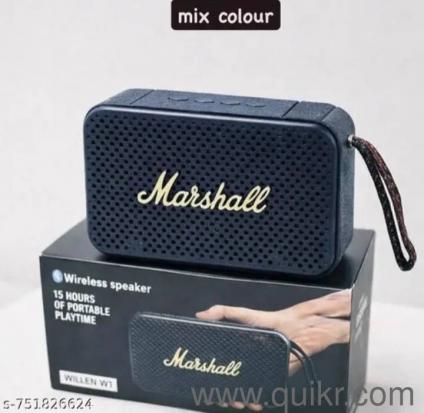 Marshal Bluetooth speaker (new seal pack)     cash on delivery available  ,home delivery 