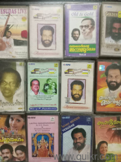 Cassetes cds records used mal eng tamil hindi 