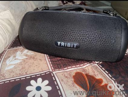 Tribit StormBox Lava Portable Bluetooth Speaker, 80W Loud Wireless Speaker, 24H Playtime, IP67 Waterproof, Bluetooth 5.4, Custom EQ, XBass, Built-in Mic, TWS Pairing for Camping/Beach/Party/Outdo