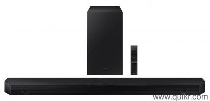 Samsung Q-Symphony Soundbar (HW-Q600), USB, Bluetooth with 3.1.2 Channel, Wireless Subwoofer