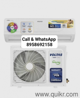 VOLTAS Split Inverter Air Conditioner ( 1.5 Ton & 5 Star ) Free Installation With Under Warranty, Call/whatsapp 89586 92158.