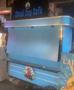 Food Cart with 2 burner, 1 frier. Used for a week. Selling out for per