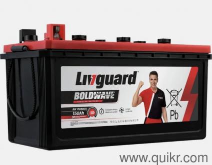 Livguard tubular battery 150AH is in warrenty period with warrenty card and invoice 