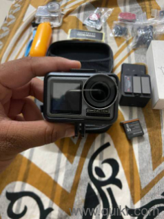 DJI Osmo Action 4K Camera + 3 Batteries + Full Accessories Kit + Chest Mount.