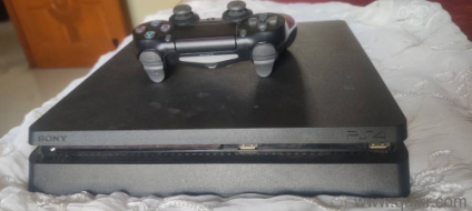 PS4 Slim 1TB Premium Bundle + 4 Games + Controller | Excellent Condition