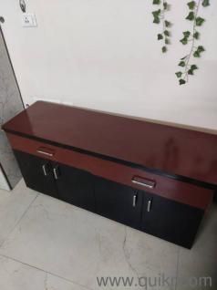 Premium Solid Wood Multi-Purpose Cabinet / Sideboard - Heavy Duty (4.5x1.5x2 ft)