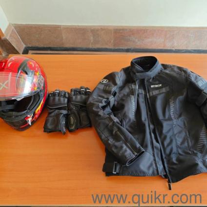 Rynox jacket and gloves 