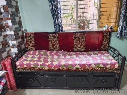 Sofa cum bed and 2 Chairs 