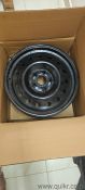 17" steel wheel rim with wheel cups