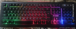 Dragonwar Emera Gaming Wired Mouse Black Good Condition Cosmic Byte CB-GK-08 , Corona Wired Keyboard RGB NoWarrantyNoBillAvailable 