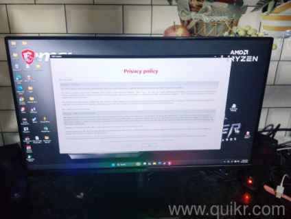 AMD Ryzen 5 5500 Gaming PC  RX580 8GB  16GB RAM  1TB SSD  Full Set