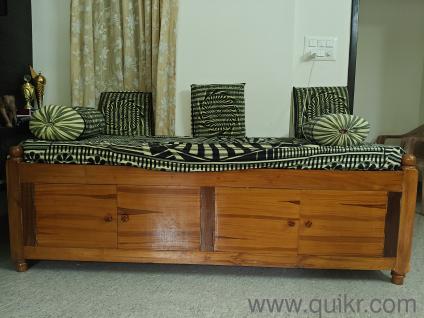 Diwan with storage and mattress for sale