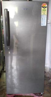 Haier 195 L Direct Cool Single Door 4 Star Refrigerator (DAZZLE STEEL, HED-20CFDS)