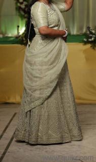 Elegant Pastel Green Lehenga