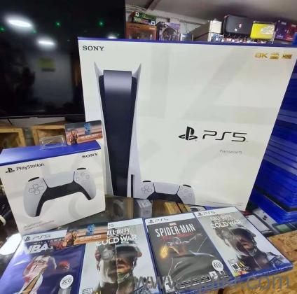 Whatsapp me 91 9187587737 sell in EMi Sony PS5 PlayStation 5 Disc Edition 2 Controller 5 Games
