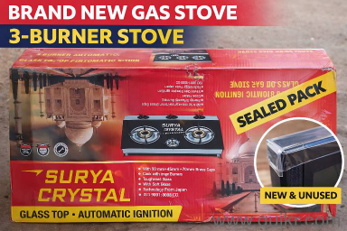 Brand New 3 Burner Gas Stove