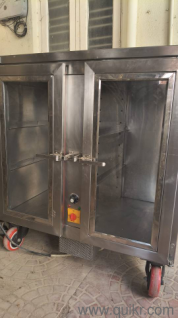 Stainless steel bakery food warmer Glass door, capecity upto 400 Ltrs Only at 18000