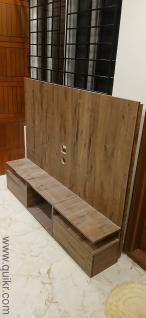 Tv wall unit good condition used for a year, good quality plywood. Slightly negotiable