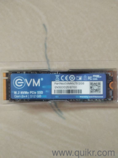 EVM NVMe PCle SSD Gen 34 | 512 GB